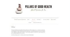 Desktop Screenshot of pillarsofgoodhealth.com