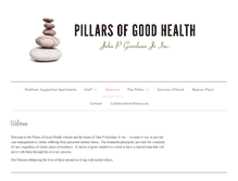 Tablet Screenshot of pillarsofgoodhealth.com